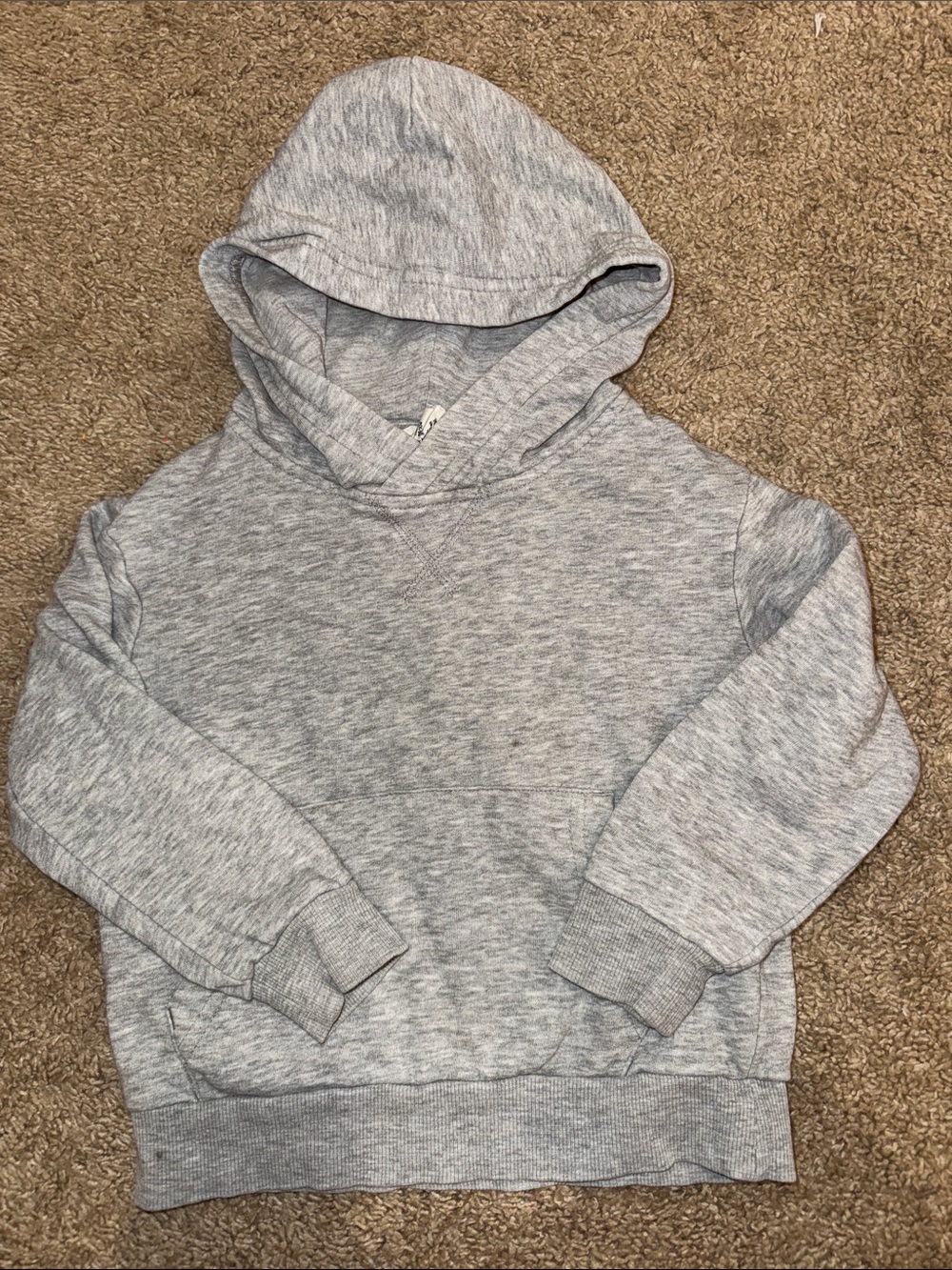 H&M Light Heather Gray Hooded Sweatshirt